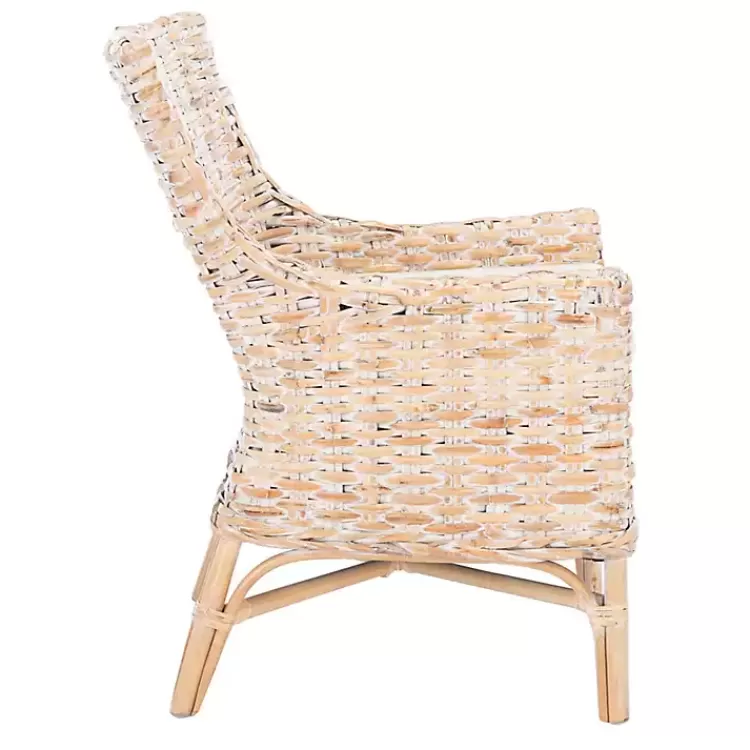 whitewashed_rattan_cristen_accent_chair_8.webp washed Rattan Cristen Accent Chair>Kirklands Home Best