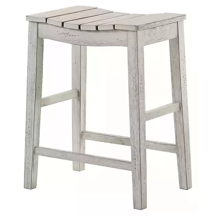 washed Saddle Seat Counter Stools, Set of 2>Kirklands Home New