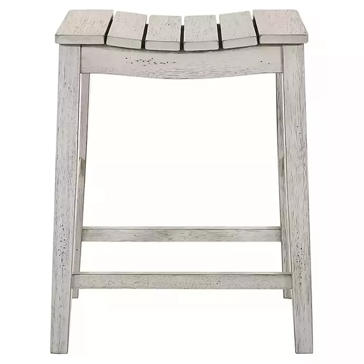 whitewashed_saddle_seat_counter_stools_set_of__2.webp washed Saddle Seat Counter Stools, Set of 2>Kirklands Home New