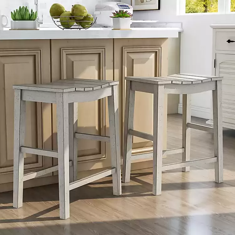 whitewashed_saddle_seat_counter_stools_set_of__4.webp washed Saddle Seat Counter Stools, Set of 2>Kirklands Home New