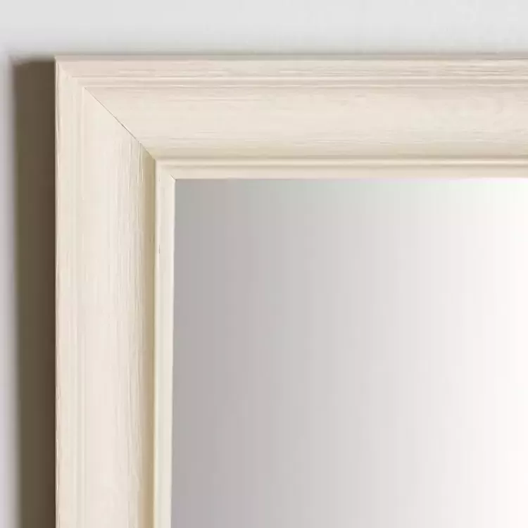 Whitewashed Scoop Maggie Profile Mirror, 24x36 in.>Kirklands Home Best Sale