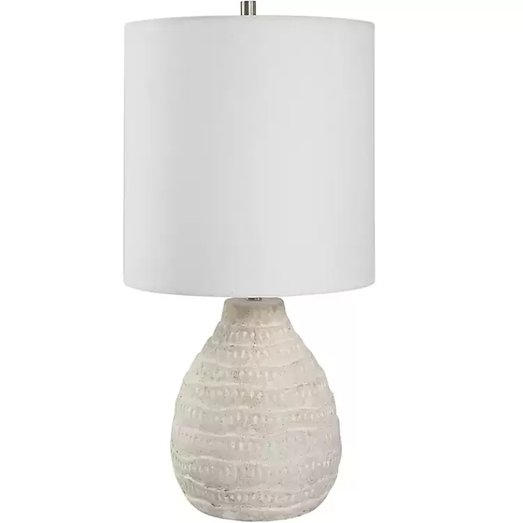 washed Textured Ellie Table Lamp>Kirklands Home Fashion