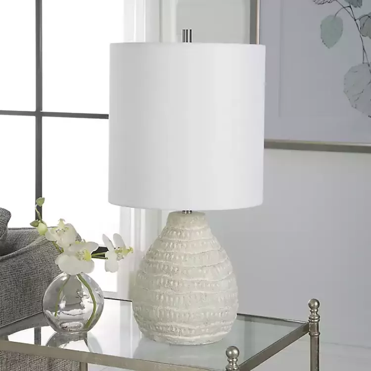 washed Textured Ellie Table Lamp>Kirklands Home Fashion