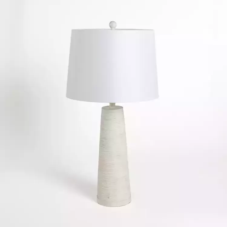washed Textured Taper Table Lamp>Kirklands Home Sale