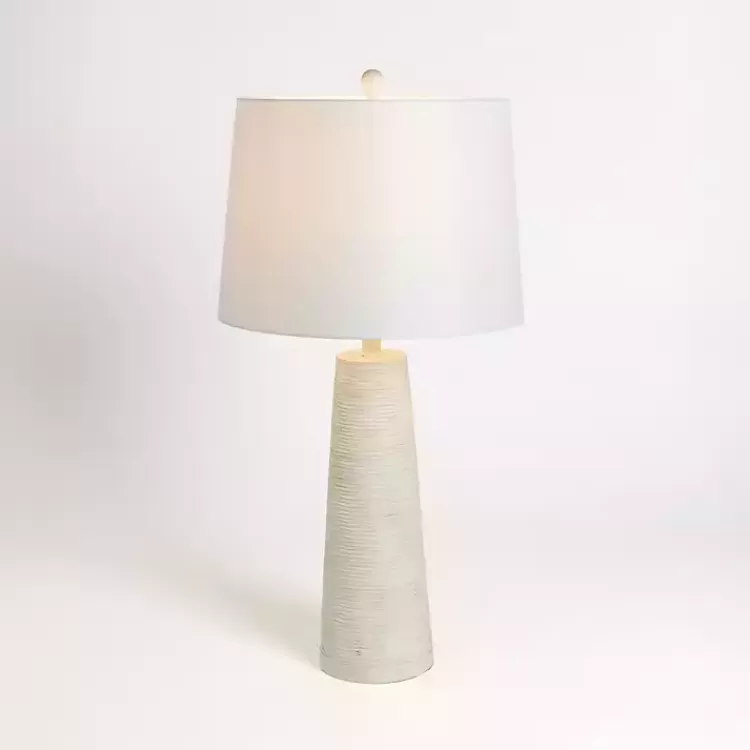 washed Textured Taper Table Lamp>Kirklands Home Sale