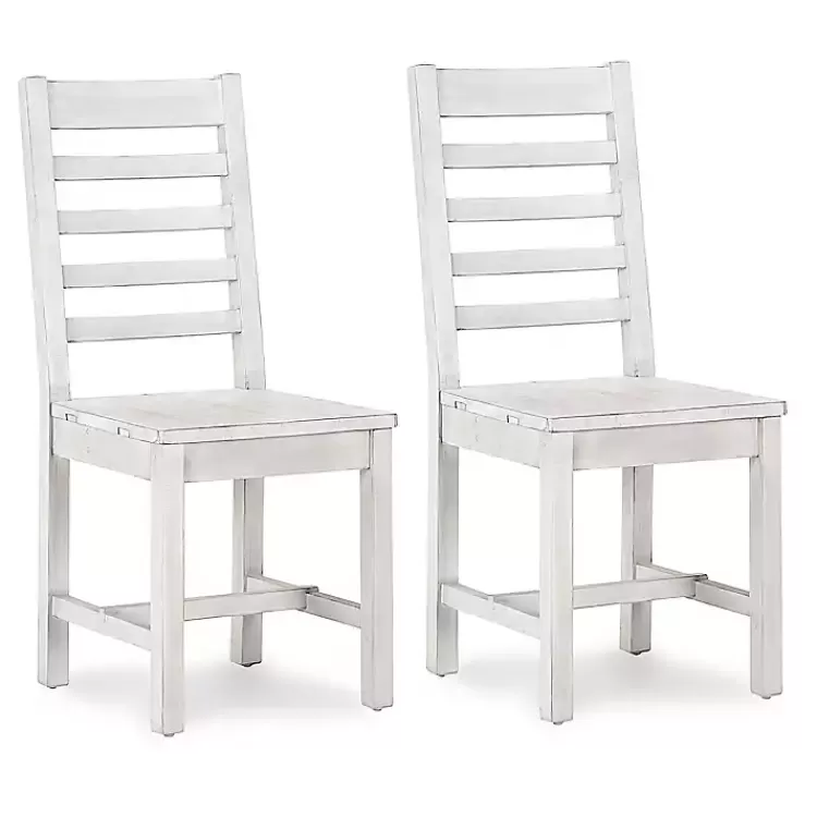 washed Wood Farmhouse Dining Chairs, Set of 2>Kirklands Home Clearance