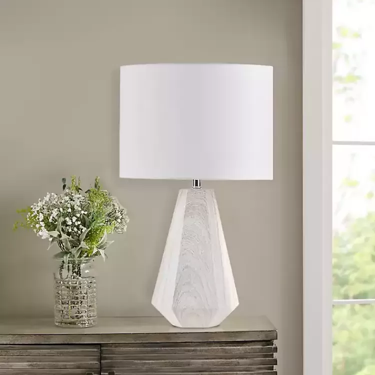 washed Wood Flynn Table Lamp>Kirklands Home Discount