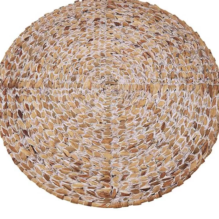 Whitewashed Woven Rattan Placemats, Set of 4>Kirklands Home Sale