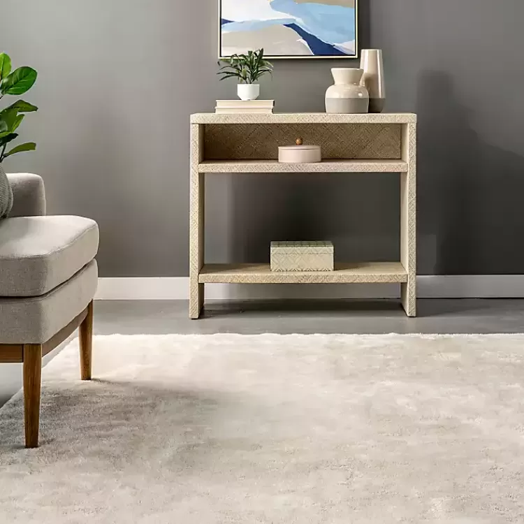 whitlow_cream_shag_washable_area_rug_x_7.webp Whitlow Cream Shag Washable Area Rug, 5x8>Kirklands Home New