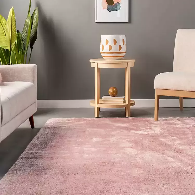 whitlow_pink_shag_washable_area_rug_x_7.webp Whitlow Shag Washable Area Rug, 6x9>Kirklands Home Cheap