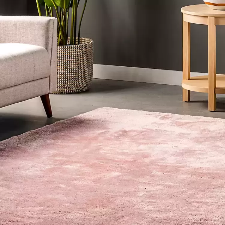 whitlow_pink_shag_washable_area_rug_x_8.webp Whitlow Shag Washable Area Rug, 6x9>Kirklands Home Cheap