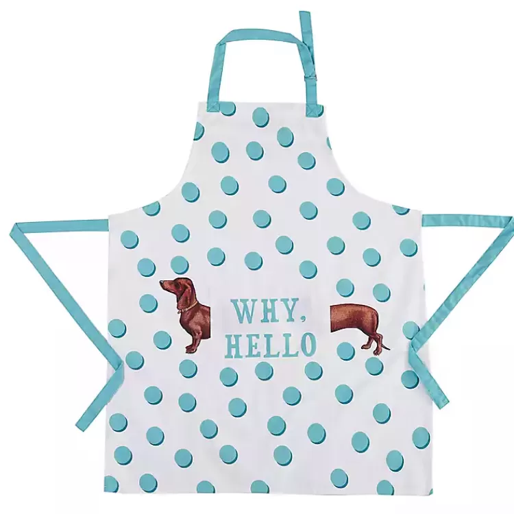 Why Hello Dog Apron>Kirklands Home Outlet