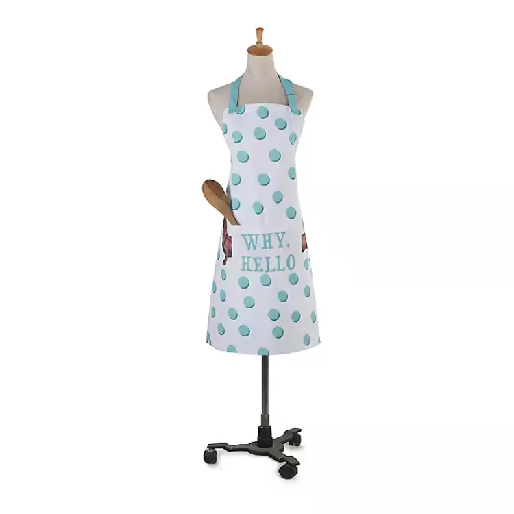 Why Hello Dog Apron>Kirklands Home Outlet