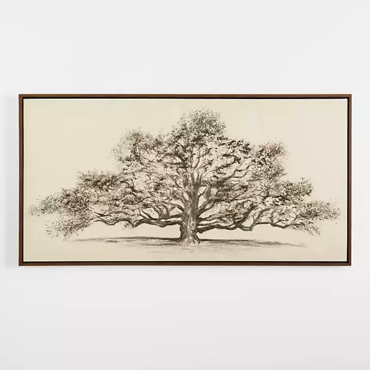 Wide Oak Tree Framed Art Print>Kirklands Home Fashion