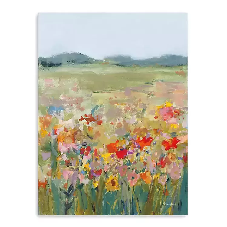 Wildflower Meadow Canvas Art Print>Kirklands Home Shop