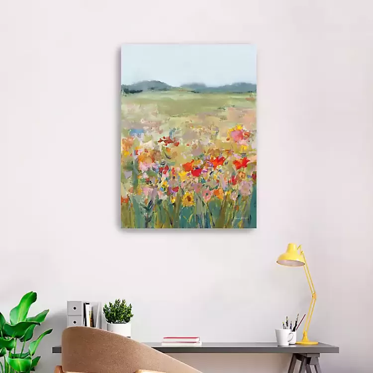 Wildflower Meadow Canvas Art Print>Kirklands Home Shop