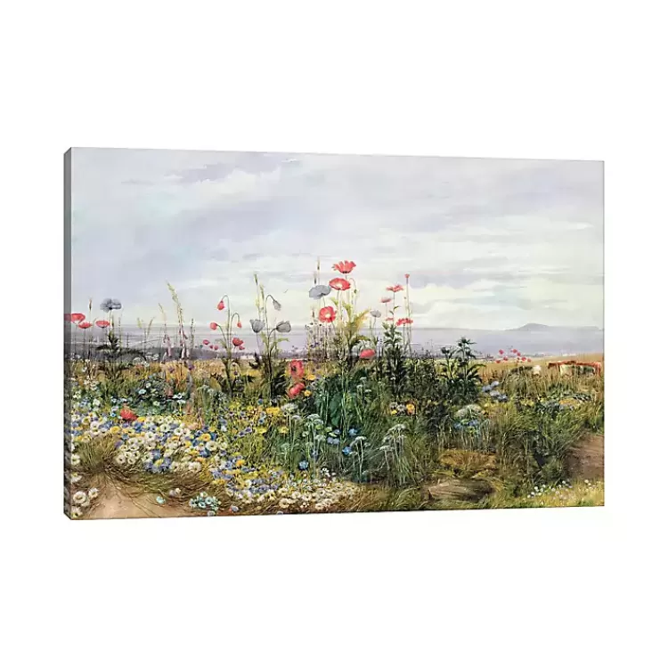 Wildflower With a View Canvas Art Print>Kirklands Home Sale