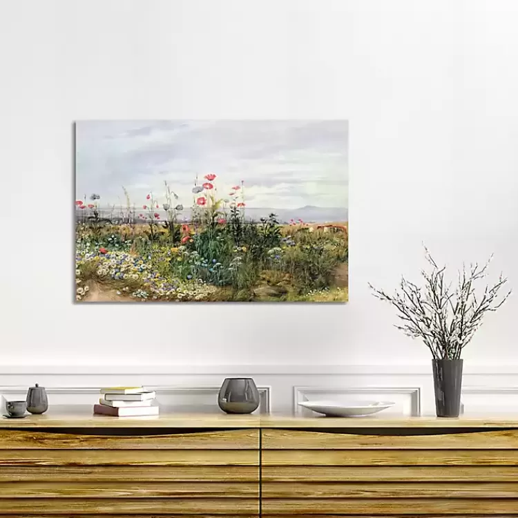 Wildflower With a View Canvas Art Print>Kirklands Home Sale
