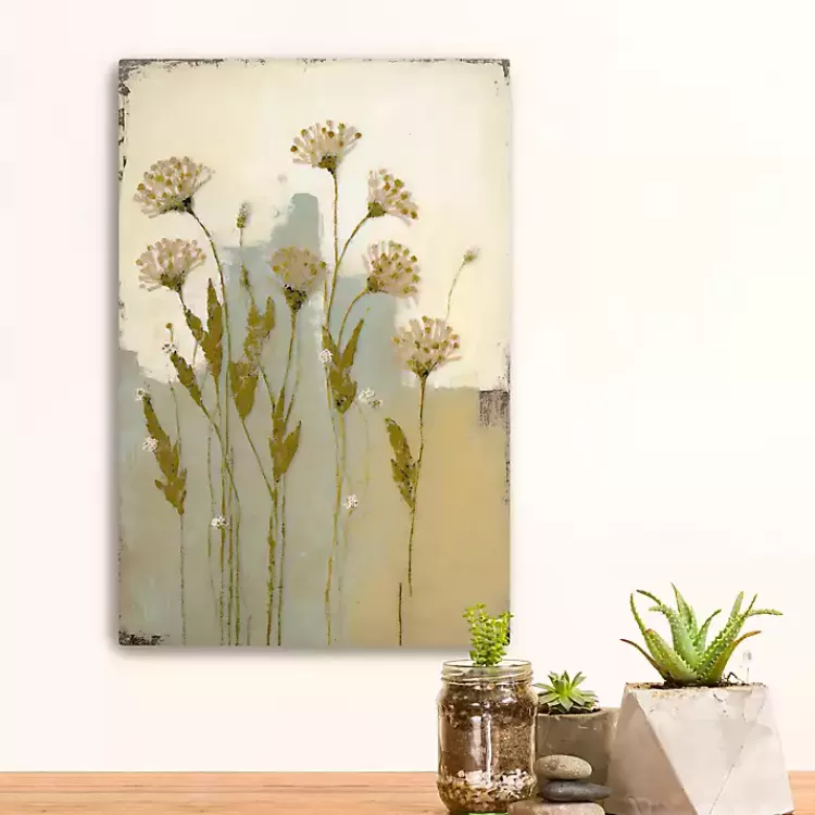 Wildflowers Encaustic Canvas Art Print>Kirklands Home Best Sale