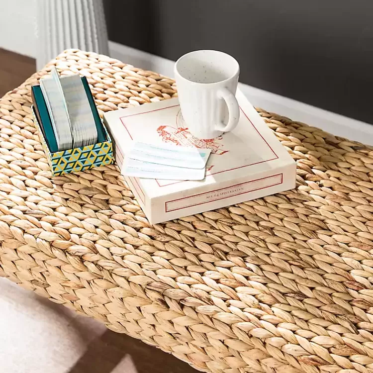 wiley_woven_hyacinth_bench_with_white_base_2.webp Wiley Woven Hyacinth Bench with White Base>Kirklands Home Shop