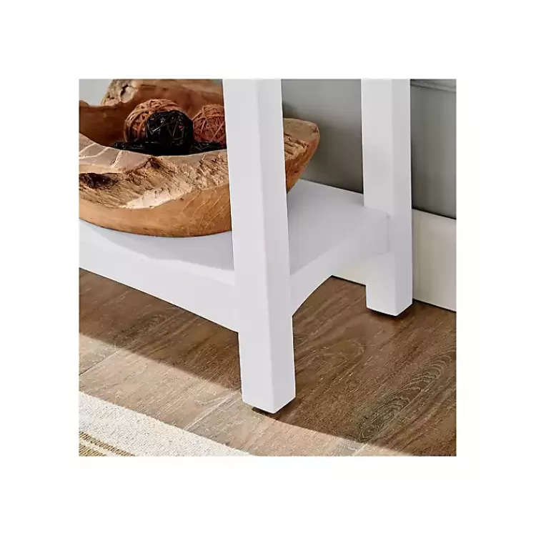 willis_white_wooden_lower_shelf_bench_5.webp Willis Wooden Lower Shelf Bench>Kirklands Home New