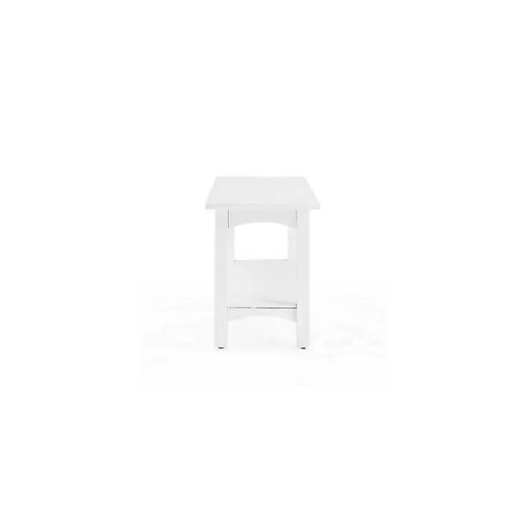 willis_white_wooden_lower_shelf_bench_6.webp Willis Wooden Lower Shelf Bench>Kirklands Home New