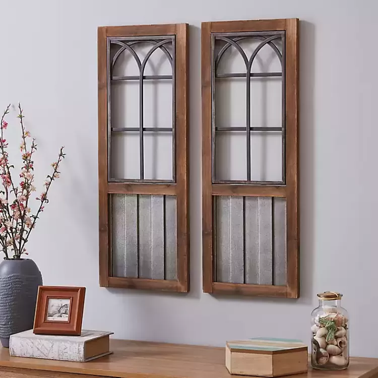 Willow Farms Window Plaque, Set of 2>Kirklands Home New