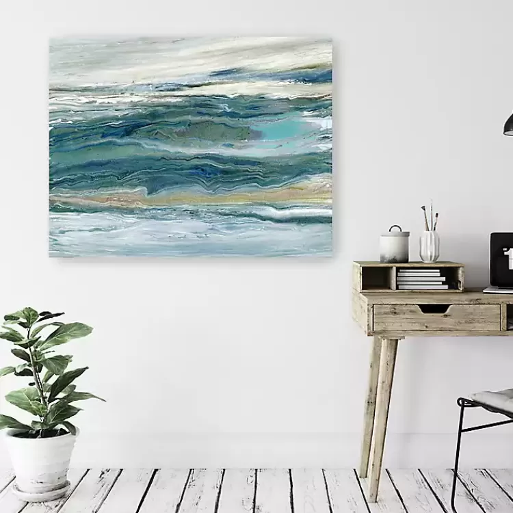 Wind and Water Canvas Art Print>Kirklands Home Hot