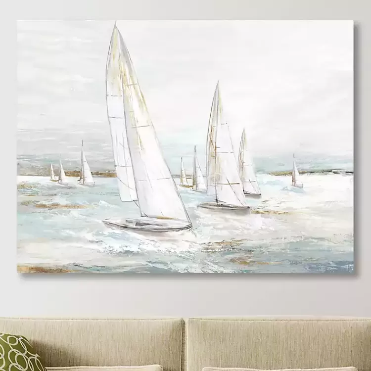 Windswept Sails I Canvas Art Print>Kirklands Home Shop