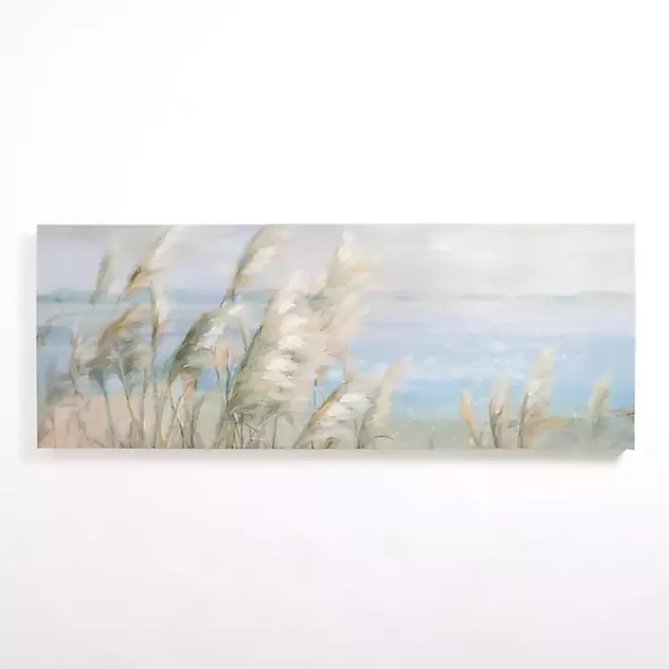 Windy Beach Landscape Canvas Art Print>Kirklands Home Flash Sale
