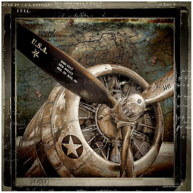 Wing and a Prayer Square Canvas Art Print>Kirklands Home Shop