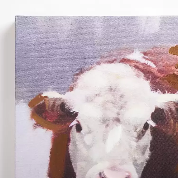 Winter Cows Canvas Art Print>Kirklands Home Cheap
