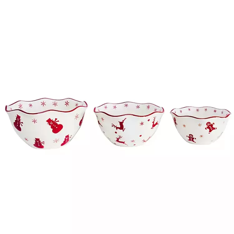 Winterfest Candy Bowls, Set of 3>Kirklands Home Discount