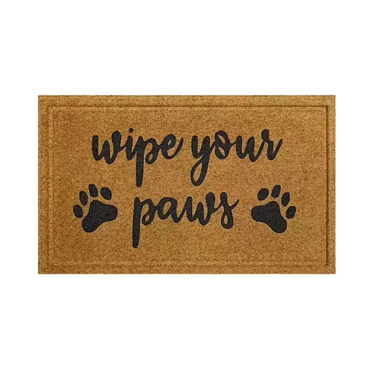 Wipe Your Paws Welcome Mat>Kirklands Home Outlet