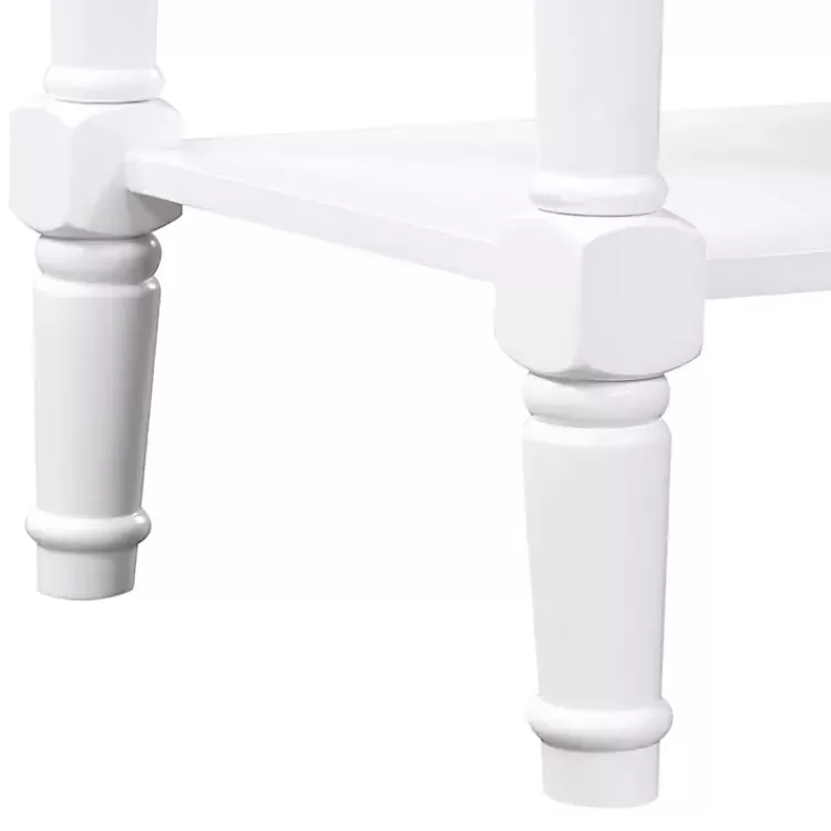 wood__white_traditional_console_table_3.webp Wood & Traditional Console Table>Kirklands Home Outlet