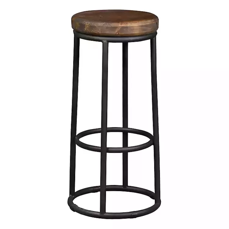 Wood and Metal Kendall Barstool>Kirklands Home Cheap