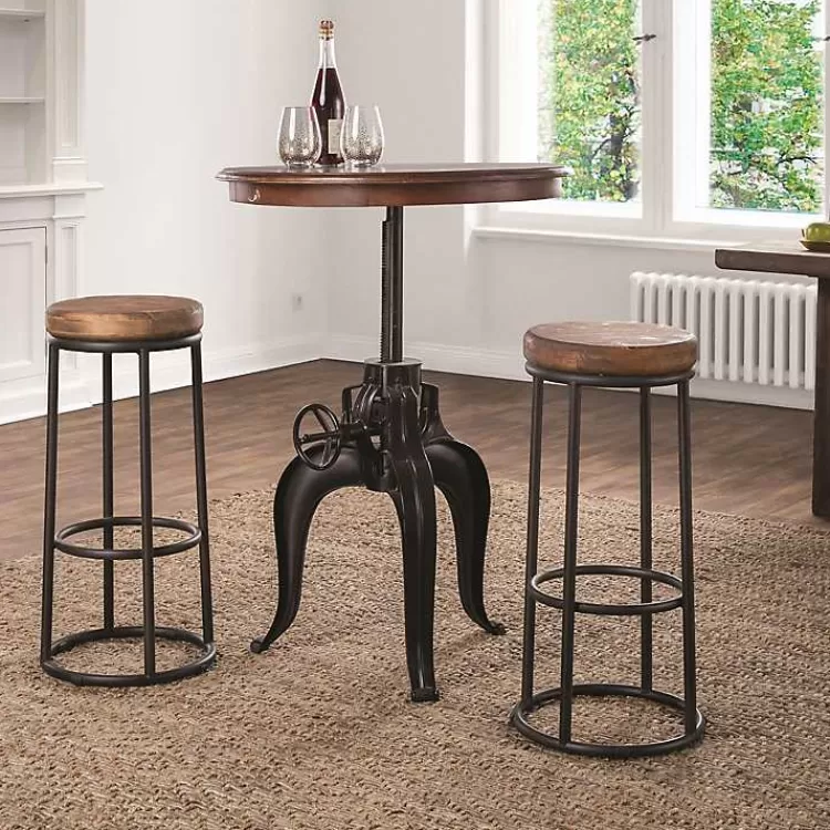 Wood and Metal Kendall Barstool>Kirklands Home Cheap