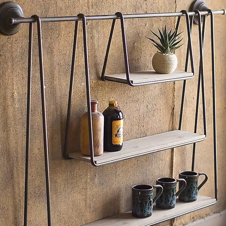 wood_and_metal_threetier_side_modern_wall_shelf_2.webp Wood and Metal Three-Tier Side Modern Wall Shelf>Kirklands Home Best
