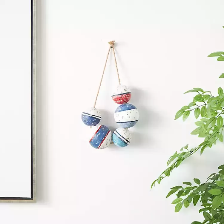wood_bouy_cluster_wall_hanger_6.webp Wood Bouy Cluster Wall Hanger>Kirklands Home Outlet