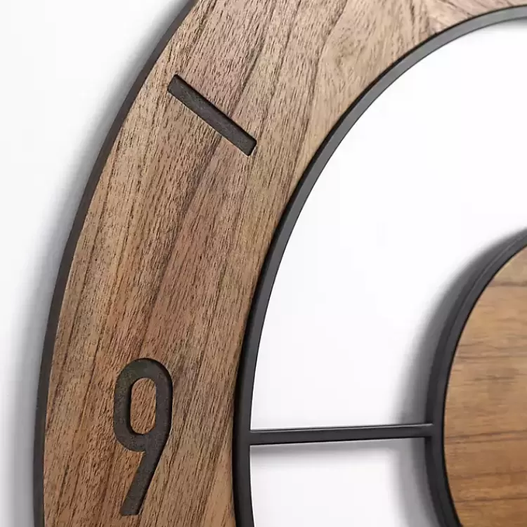 wood_open_face_wall_clock_2.webp Wood Open Face Wall Clock>Kirklands Home Clearance