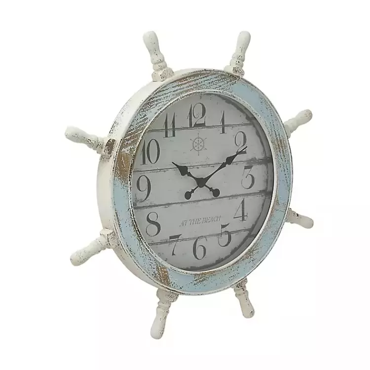 wood_ship_wheel_wall_clock_6.webp Wood Ship Wheel Wall Clock>Kirklands Home Cheap
