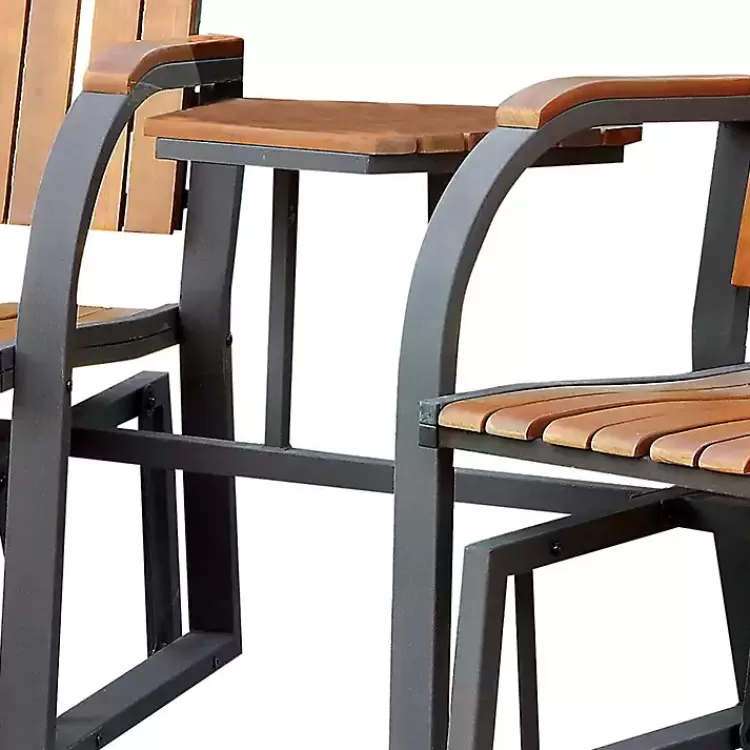 wood_slat_attached_frame_pc_outdoor_chair_set_2.webp Wood Slat Attached Frame 3-pc. Outdoor Chair Set>Kirklands Home Store