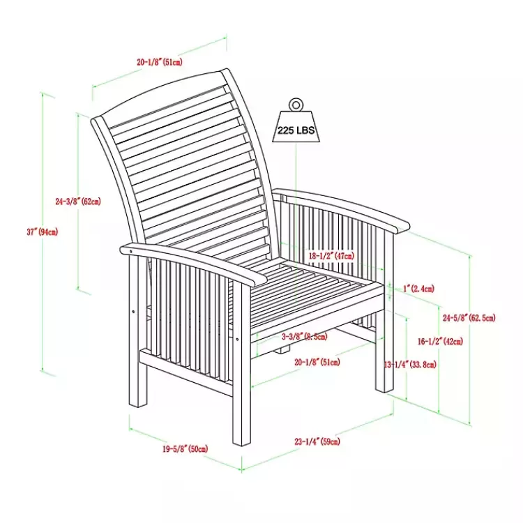 wood_slat_back_pc_outdoor_dining_set_5.webp Wood Slat Back 4-pc. Outdoor Dining Set>Kirklands Home Shop