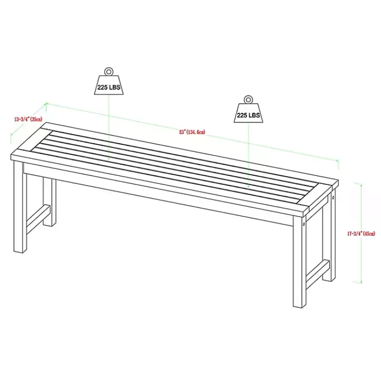 wood_slat_back_pc_outdoor_dining_set_6.webp Wood Slat Back 4-pc. Outdoor Dining Set>Kirklands Home Shop