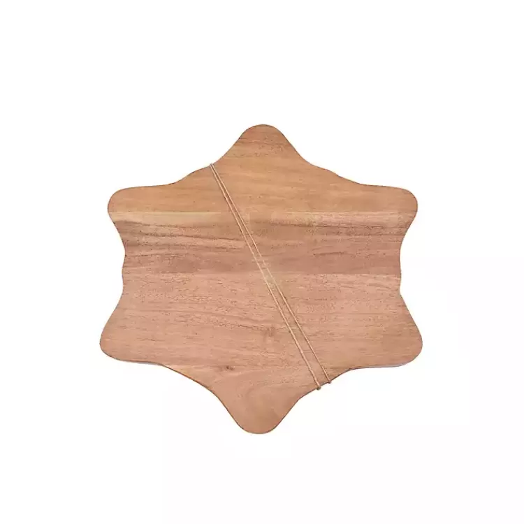 wood_snowflake_serving_board_with_spreader_2.webp Wood Snowflake Serving Board with Spreader>Kirklands Home Sale