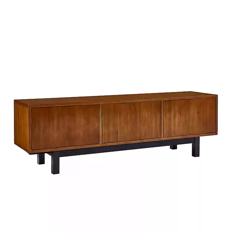 Wooden 3-Door Media Cabinet>Kirklands Home Discount