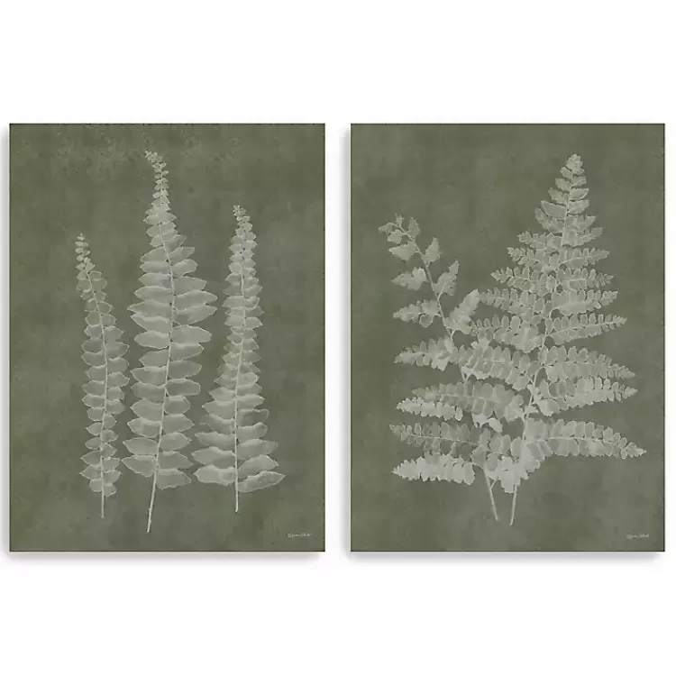 Woodland Ferns 2-pc. Canvas Art Print Set>Kirklands Home Store