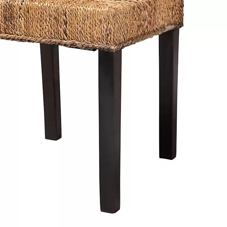 woven_banana_fiber_and_mahogany_dining_chair_5.webp Woven Banana Fiber and Mahogany Dining Chair>Kirklands Home Store