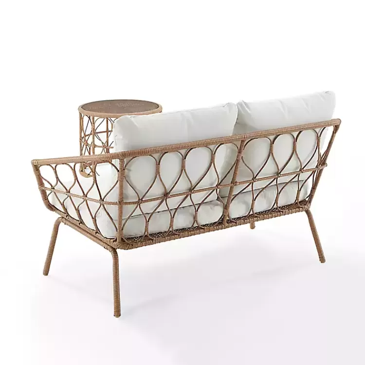 woven_loop_rattan_pc_outdoor_loveseat_set_3.webp Woven Loop Rattan 2-pc. Outdoor Loveseat Set>Kirklands Home Cheap