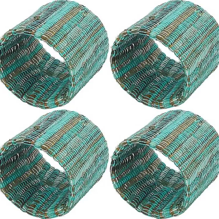 woven_minty_pc_napkin_ring_set_2.webp Woven Minty 4-pc. Napkin Ring Set>Kirklands Home Discount